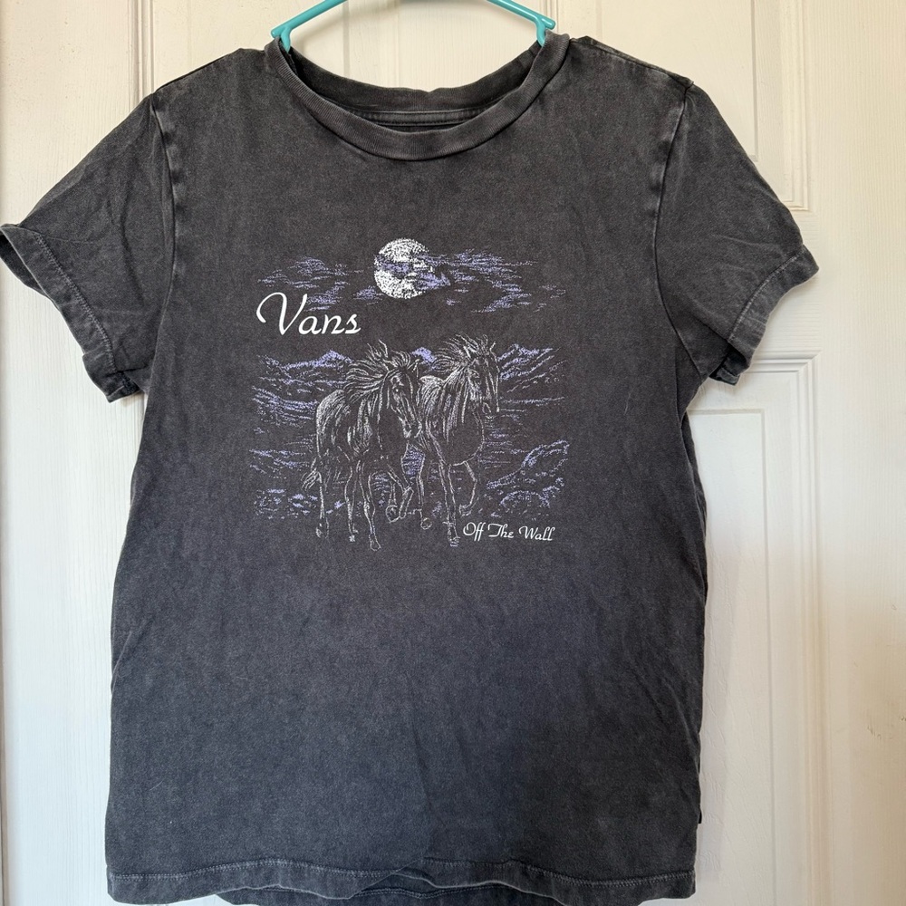 Vans Graphic T-Shirt in Charcoal